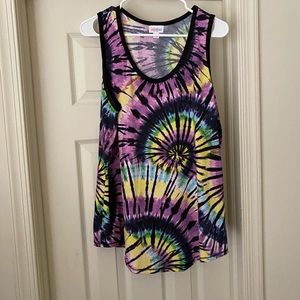 Lularoe Tie Dye Tank Top 3XL